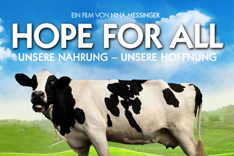 Filmplakat, Kuh auf Weide.