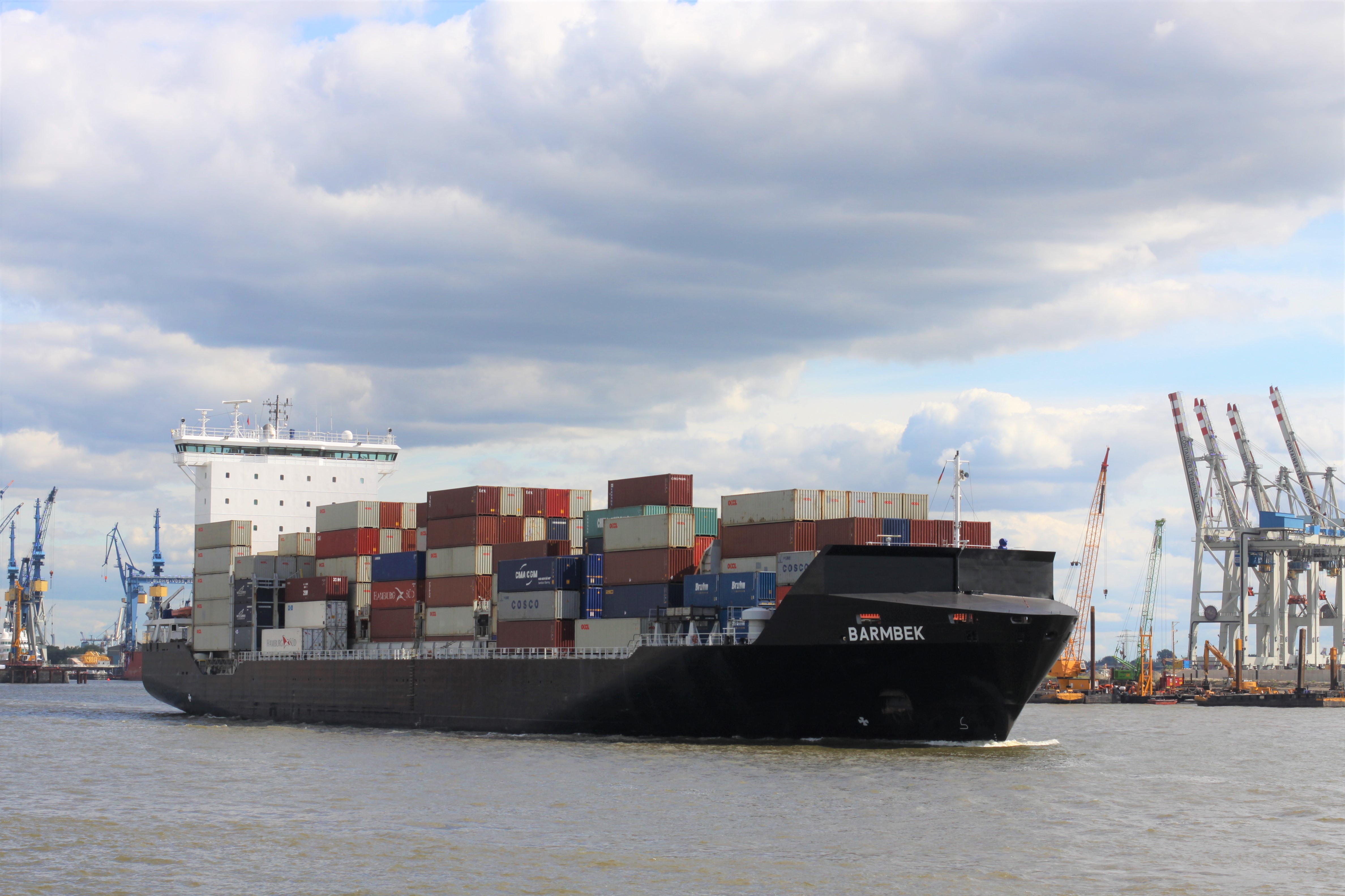 Containerschiff, Foto: Ecocert