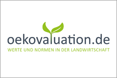 Logo Öko-Valuation - Wie gelingt eine zukunftsfähige Landwirtschaft?  