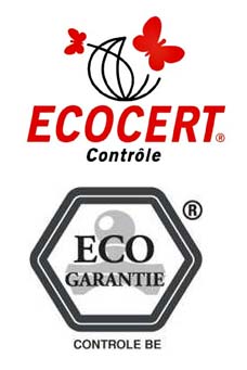 Logos: Eco-Garantie und Ecocert